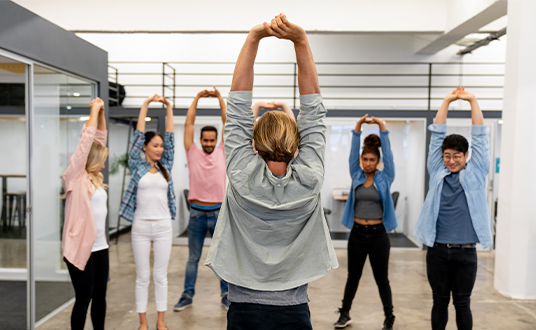 Team challenges Inspiring healthy habits