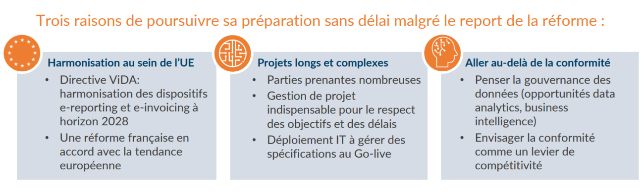 Trois raisons de poursuivre sa préparation sans délai malgré le report de la réforme